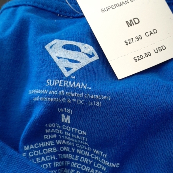 #6❤️ DC Comics Superman T Shirt Hot topic - Picture 8 of 8
